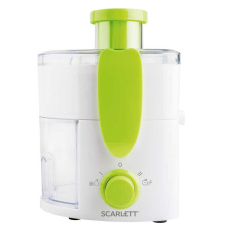 Соковыжималка Scarlett SC-JE50 P01 белая с зеленым