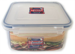 Контейнер пластиковый квадрат XEONIC 1,4 л (232)