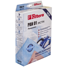Пылесборник Filtero PAN 01 (4) экстра